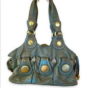 SHIH Shoulder Bag | Rare Grey Leather